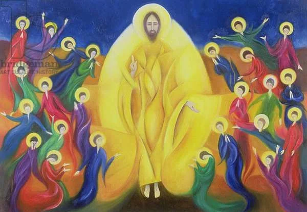 Resurrection Icon (acrylic on panel)